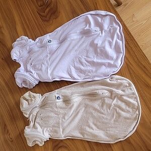 2 Nested Bean (3-6mo) Zen One Swaddle with Removable Sleeves